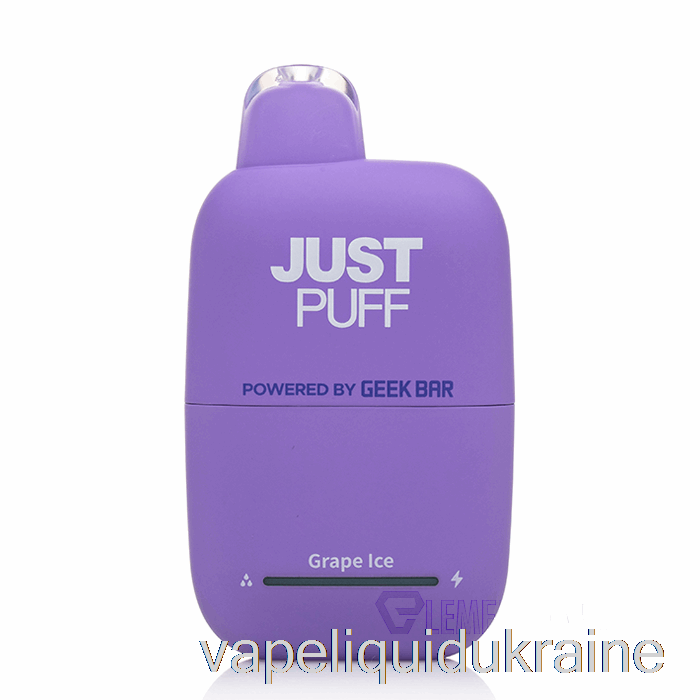 Vape Ukraine JustPuff 6000 Disposable Grape Ice